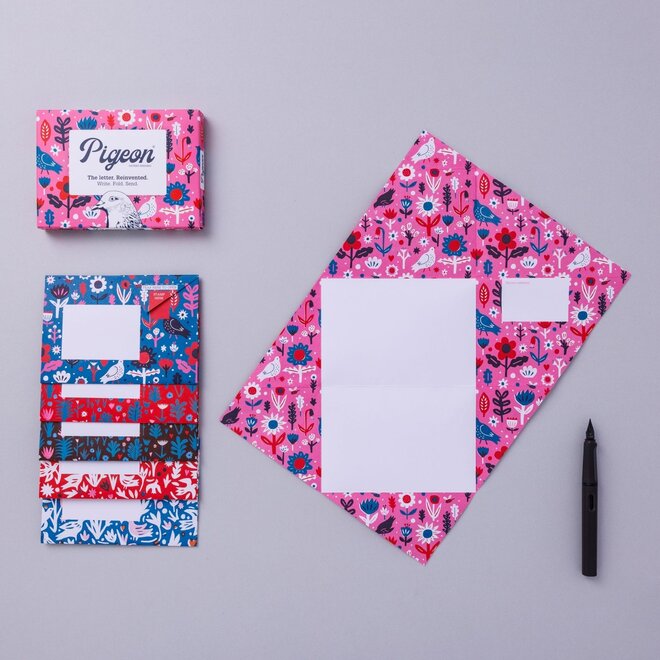 Pigeon Posted Fiesta Pigeons Stationery Pack