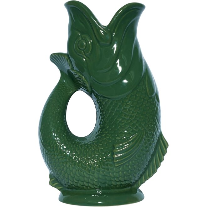 Dark Green Original Gluggle Jug, L