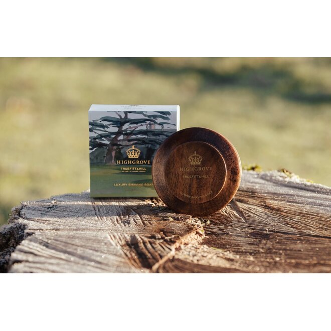 Highgrove Luxury Shaving Soap in Wooden Bowl