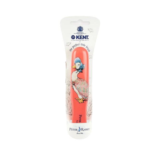 PR07 Peter Rabbit Jemima Puddle-Duck Orange Kids Detangler Hairbrush