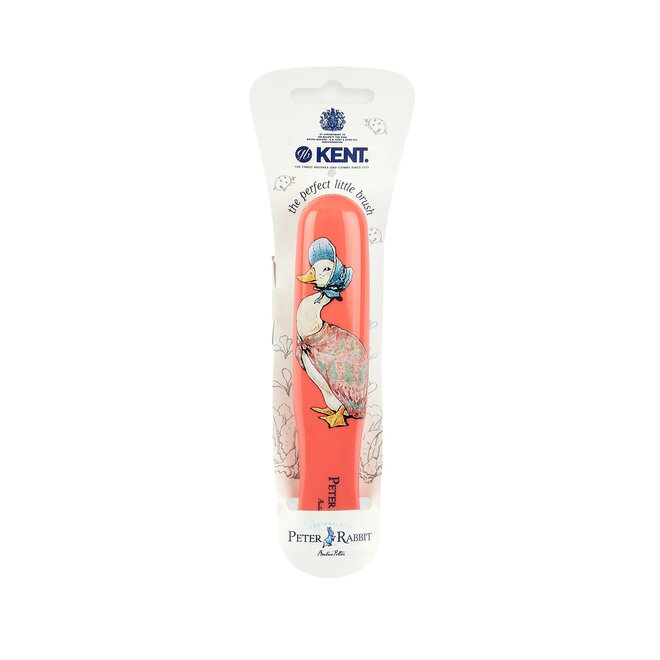 PR06 Peter Rabbit Flopsy Hair Brush Beige Kids Detangler Brush