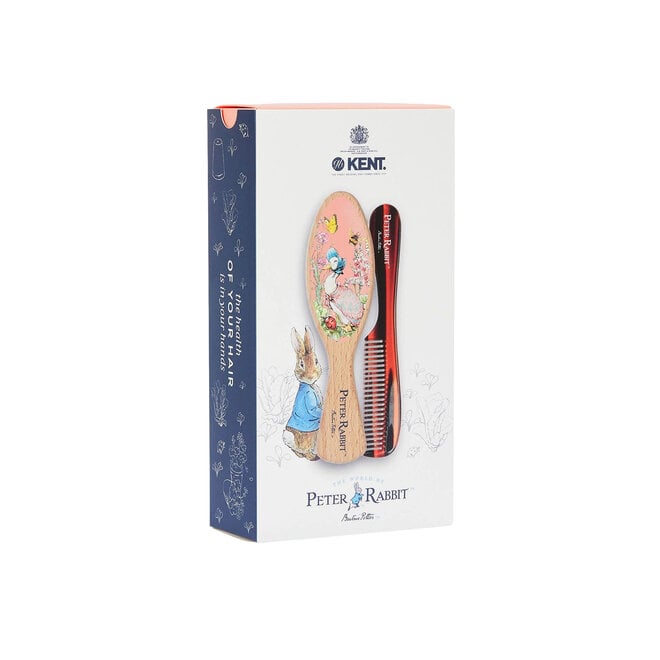 PR04 Peter Rabbit Jemima Puddle-Duck Baby Hair Brush & Comb Set