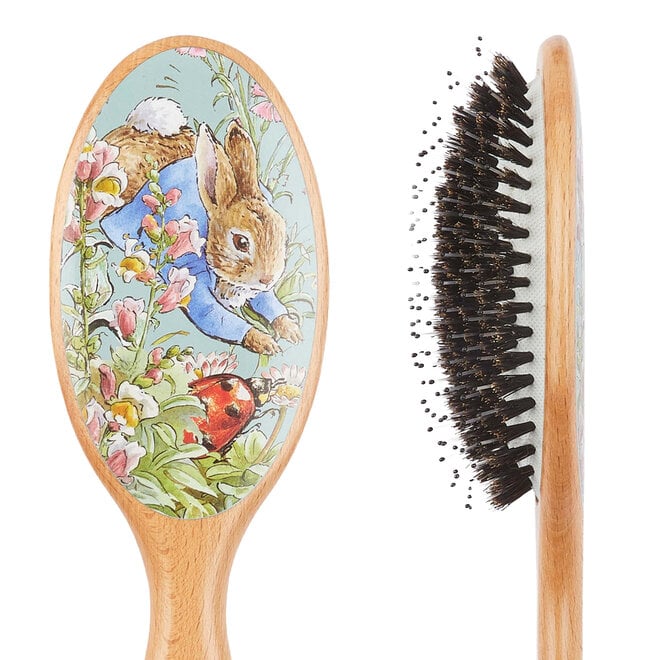 PR01 Peter Rabbit Bristle Nylon Mix & Beechwood Large Hairbrush