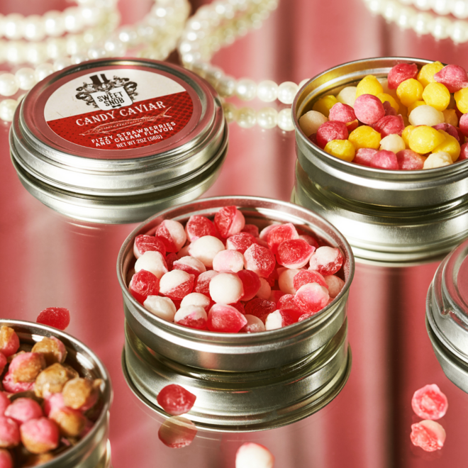 Sweet Snob Candy Caviar - Strawberries & Cream