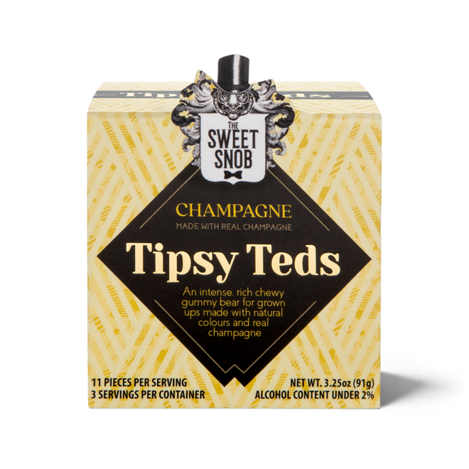 Sweet Snob Tipsy Teds - Champagne