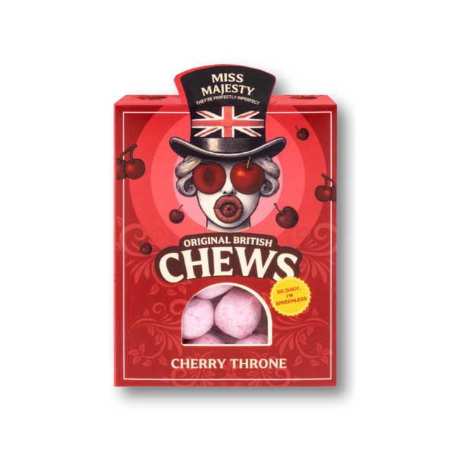 Sweet Snob Miss Majesty Cherry Chews 140g