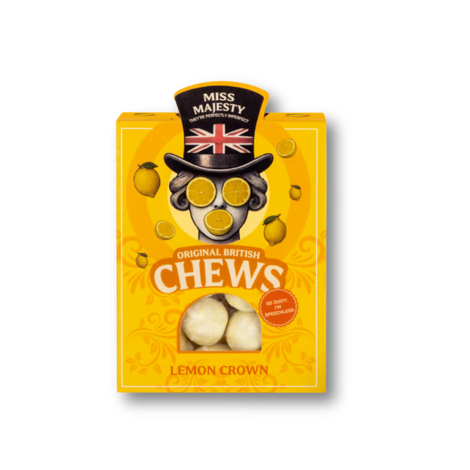 Sweet Snob Miss Majesty Lemon Chews 140g