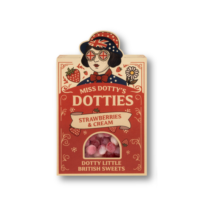 Sweet Snob Miss Dotty's Strawberries & Cream Dotties