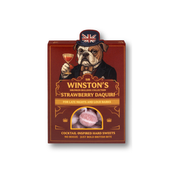 Sweet Snob Winston's Strawberry Daquiri Sweets 140g