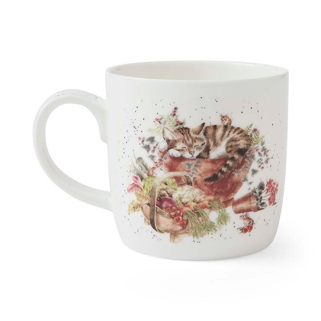 'Sleeping on the Job' Dog Small Mug