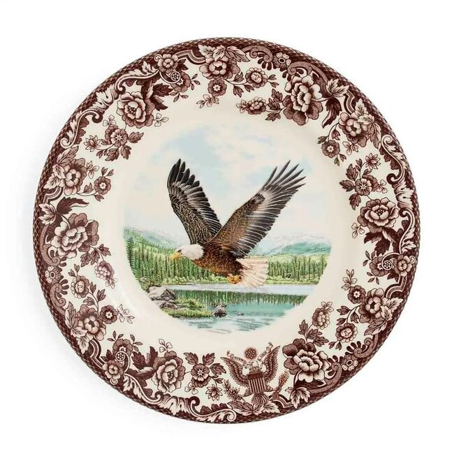 Woodland 250th Anniversary Salad Plate (Eagle)