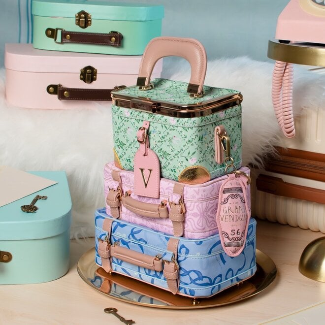 The Grand Vendula Hotel Suitcase Stack Bag
