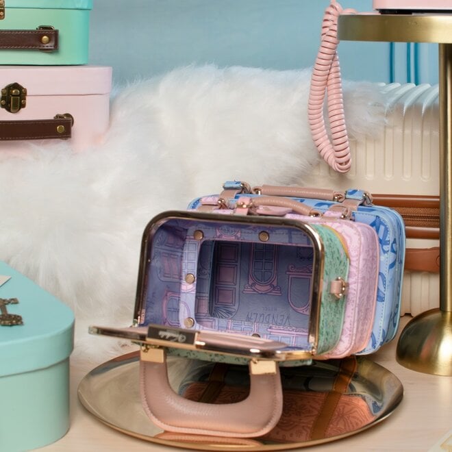 The Grand Vendula Hotel Suitcase Stack Bag
