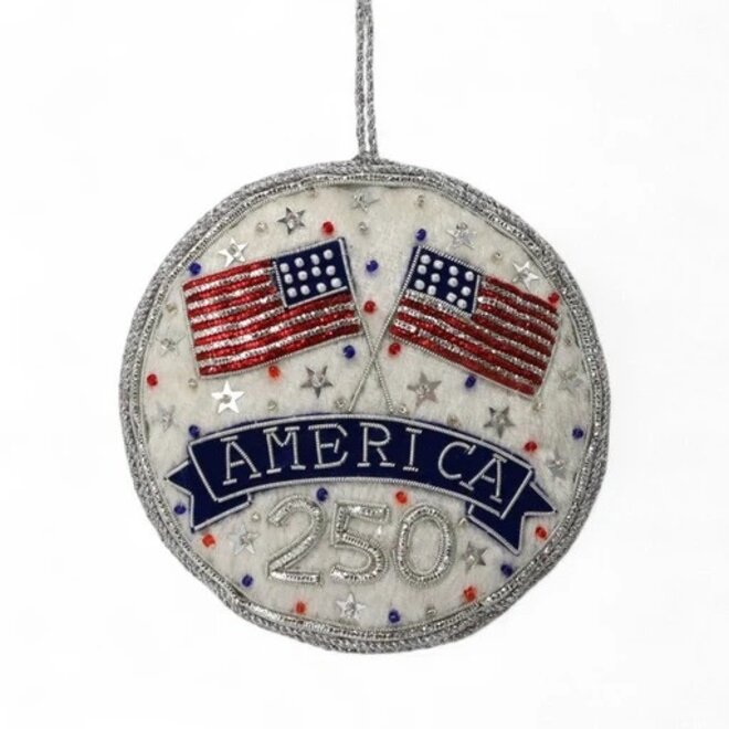 America 250 Roundel Ornament