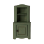 Corner Cabinet, Mouse - Dark Green