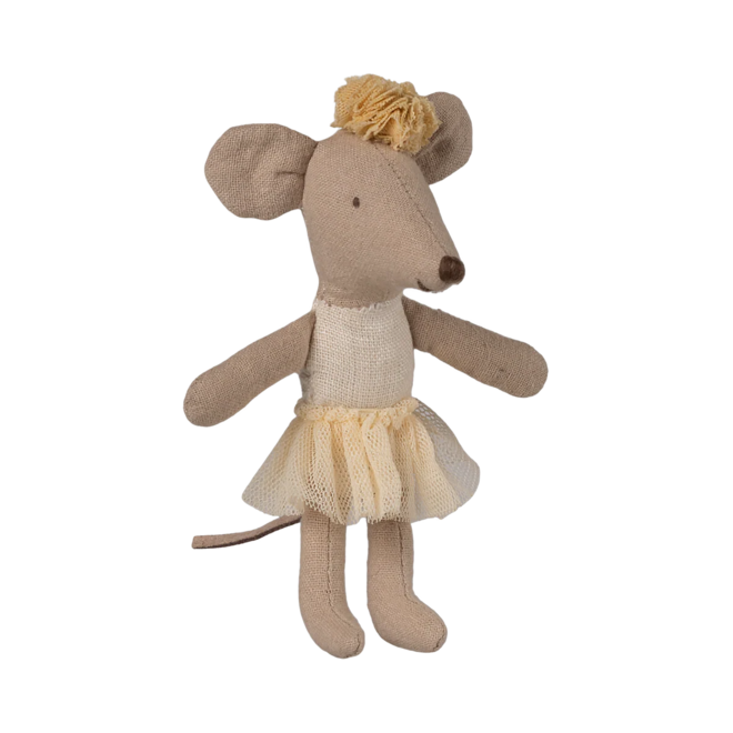Ballerina Mouse, Little Sister - Off White