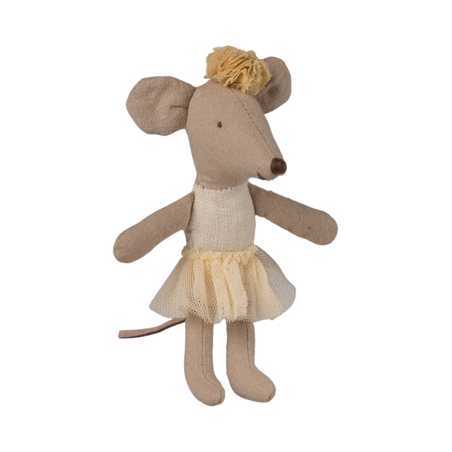 Ballerina Mouse, Little Sister - Off White