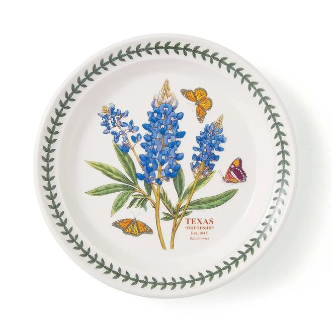 Blossoming States Texas Blue Bonnet Dinner Plate