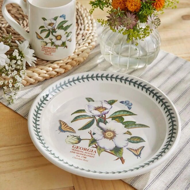 Blossoming States North Carolina Dogwood Salad Plate
