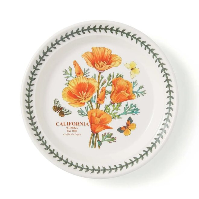 Blossoming States California Poppy Salad Plate