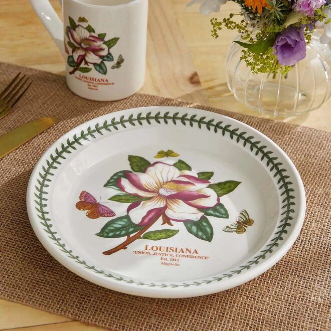 Blossoming States Louisiana Magnolia Salad Plate