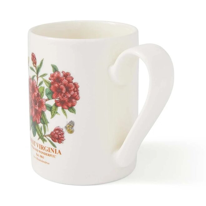 Blossoming States West Virginia Rhododendron Mug