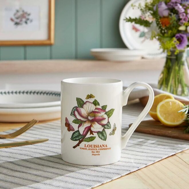 Blossoming States Louisiana Magnolia Mug