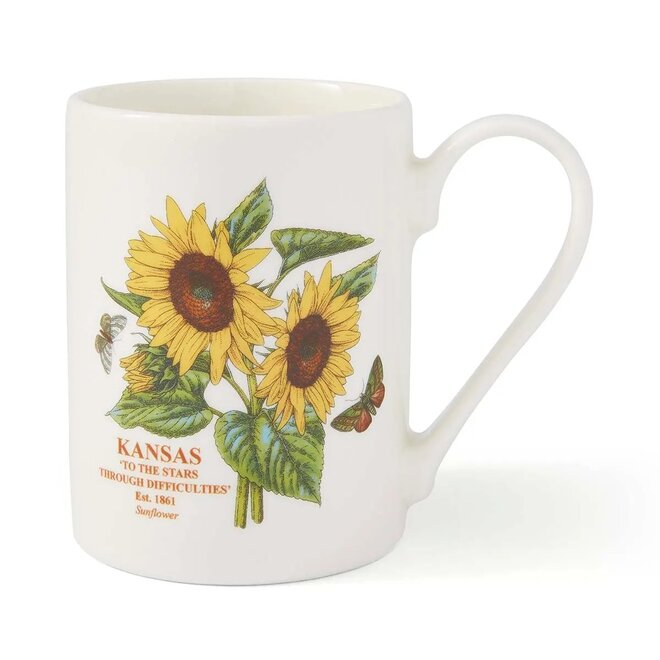 Blossoming States Kansas Sunflower Mug