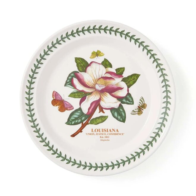 Blossoming States Louisiana Magnolia Dinner Plate