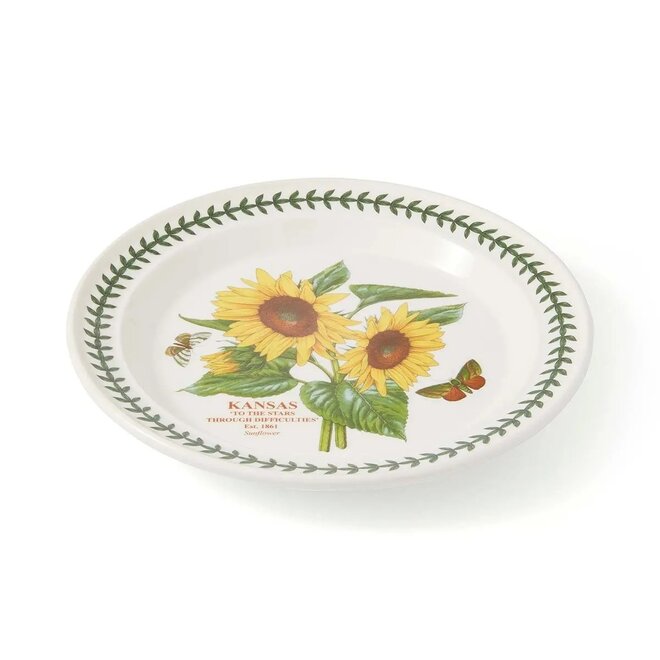 Blossoming States Kansas Sunflower Dinner Plate