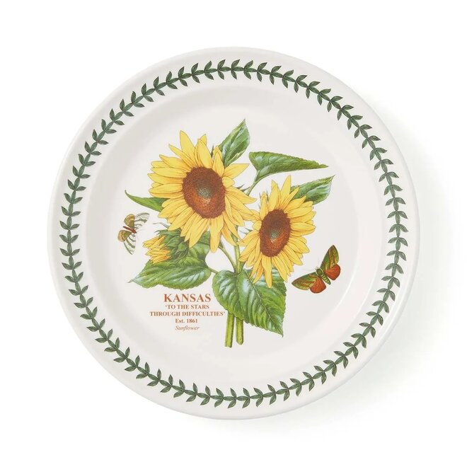 Blossoming States Kansas Sunflower Dinner Plate