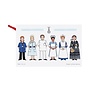 Alison Gardiner Nursing Tea Towel