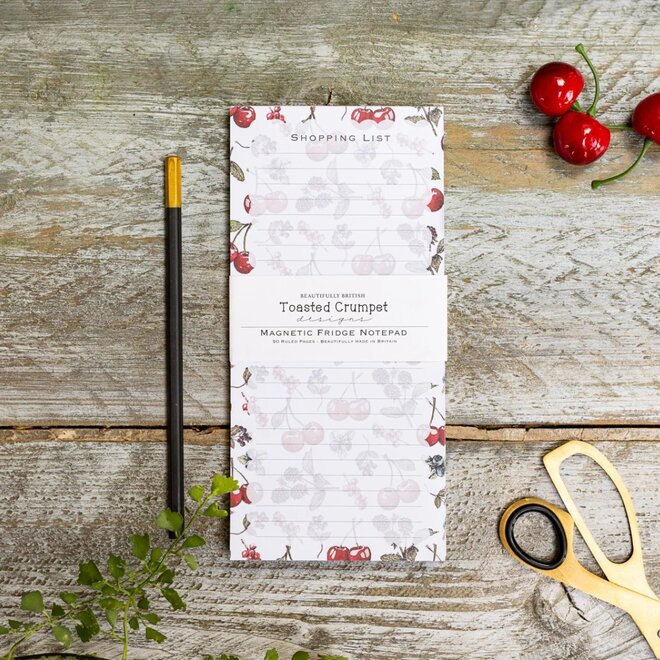 Mon Cheri Magnetic Shopping List Pad