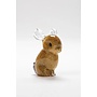 Small Glass Rabbit Figurine