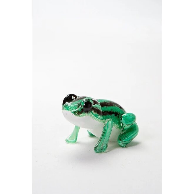 Glass Frog Figurine