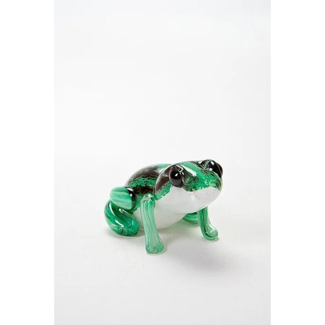 Glass Frog Figurine