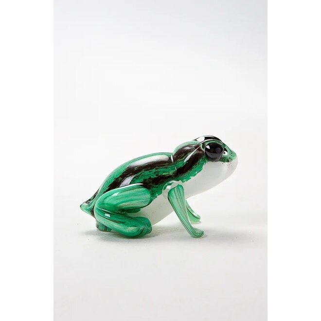 Glass Frog Figurine
