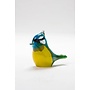 Glass Blue Tit Figurine
