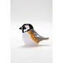 Glass Chickadee Figurine
