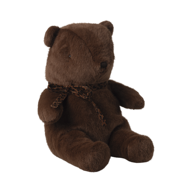 Teddy Bear Plush Medium Dark Chocolate
