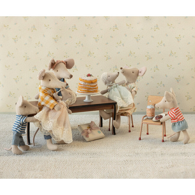 Baby Mouse in a Gown- Powder