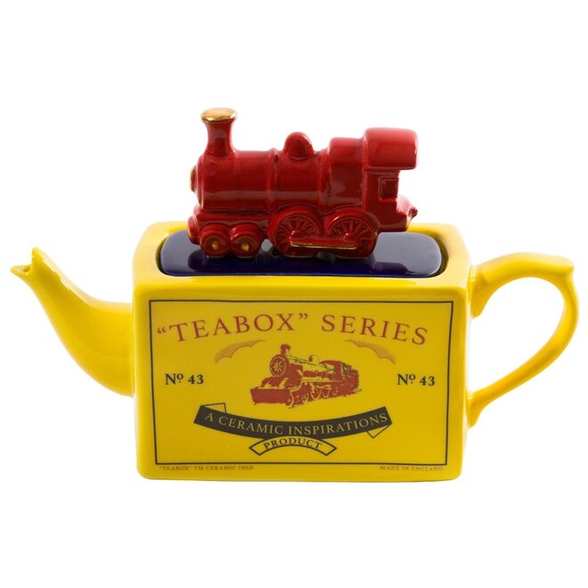 Steam Train Teabox One Cup Teapot