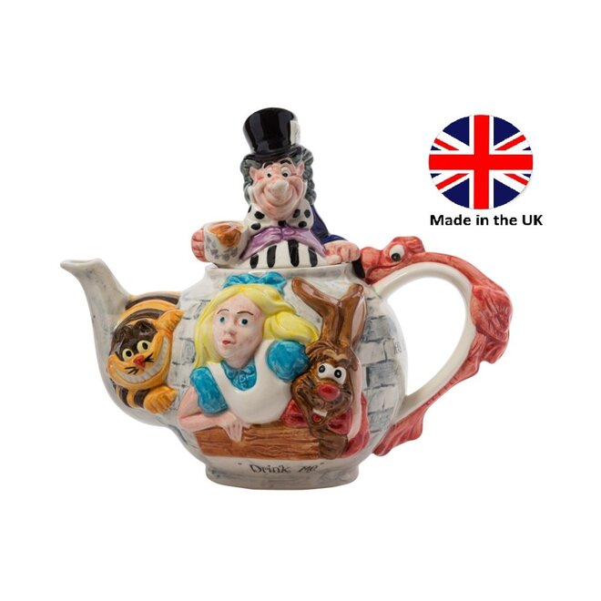 Alice in Wonderland Curiouser & Curiouser Teapot