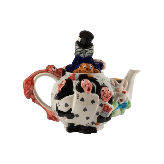 Alice in Wonderland Curiouser & Curiouser Teapot