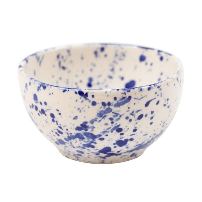 Blue Splatter Nibbles Bowl