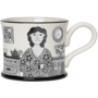Moorland Pottery Grumpy Old Woman Mug