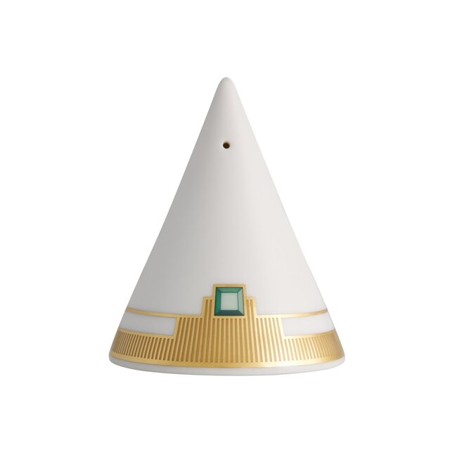 Art Deco Emerald Salt & Pepper Set