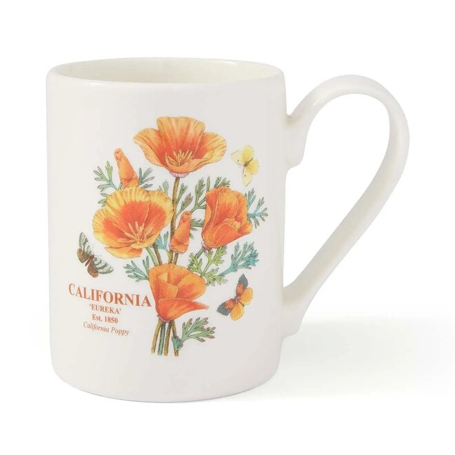 Blossoming States California Poppy Mug