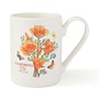 Blossoming States California Poppy Mug