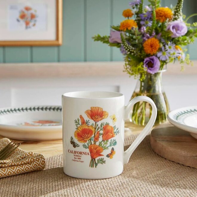 Blossoming States California Poppy Mug